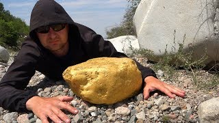 Lucky Discoveries! Giant Nugget of Gold on the River…
