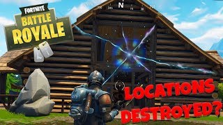 PORTALS DESTROYING THE MAP? - Fortnite Battle Royale