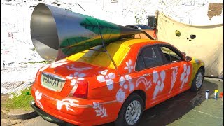 Crazy loud Exhaust Mod - Scrimp my Ride