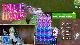 NINJA SHOWS *GAME-BREAKING* EXPLOIT WITH SHOCKWAVE GRENADES! (Fortnite Funny Twitch Moments)