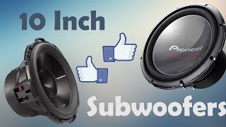 Top 10 Best 10 Inch Subwoofers for Car
