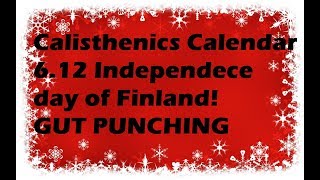 GUT PUNCHING - Calisthenics Calendar Day 6 - Independence Day of Finland!
