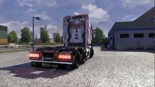 ETS 2 Scania R Topliner V8 + Mods