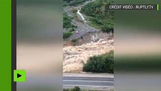 Russie : 300 touristes bloqués dans les montagnes à cause d'une coulée de boue