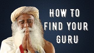 How to find your GURU - "If somebody is trying to help you to find certainty - he is not your guru"