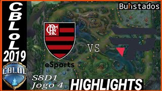 CBLoL 2019 Flamengo vs paiN highlights do jogo 4.