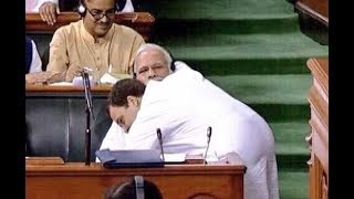 Rahul Gandhi Hugs Modi || Sauda Khara Khara