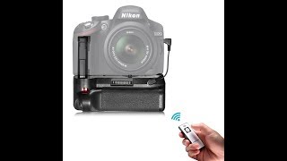 Powerextra battery grip for Nikon D5300/ D3100/D3200/D3300