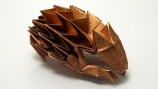Origami Hedgehog (Paulius Mielinis)