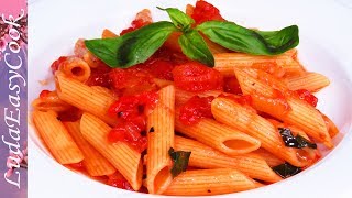 ВКУСНАЯ ЕДА в ПОСТ! Макароны В Остром Томатном Соусе АРРАБИАТА Итальянская Кухня обед ЗА 15 МИНУТ!