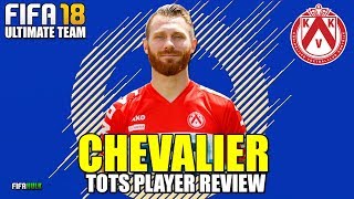 FIFA 18 TOTS CHEVALIER PLAYER REVIEW | TOTS ROTW TEDDY CHEVALIER 89 REVIEW | KV KORTRIJK