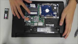 Install RAM Lenovo Thinkpad Edge.(English)