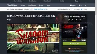 Бесплатный ключ SHADOW WARRIOR: SPECIAL EDITION !!!!