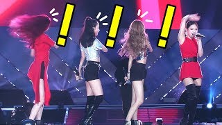 180622 블랙핑크 공연 중단 상황 BLACKPINK, Stop performance : Edited FANCAM : LOTTE FAMILY CONCERT 2018