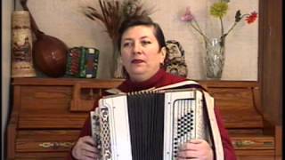 Ой чорна я си чорна Ukrainian song on accordion