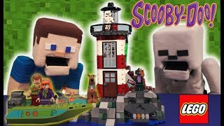 LEGO Scooby Doo Haunted Lighthouse ADVENTURE Stop Motion 75903 Toy Minecraft Set Unboxing