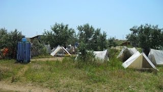 Палаточный городок Атлеш. Оленевка. Крым