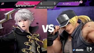 Smash à Lez Bi-Monthly #25 - Raiju (Robin) Vs. AcidKa (Terry) - Winner Quarters