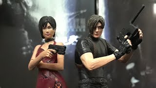 NECA Resident Evil 4 - Leon and Ada Exclusive 3" Figures Review