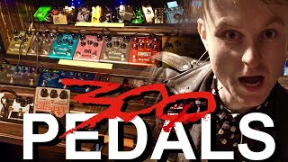 (Former World Record) 316 Guitar Pedals AT THE SAME TIME