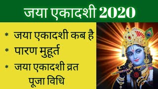 Jaya ekadashi 2020-जाने साल 2020 में जया एकादशी कब है और जया एकादशी व्रत पूजा विधि के बारे में!