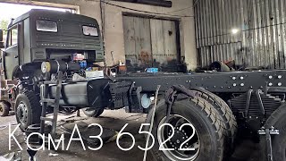 КамАЗ 6522 в процессе сборки для клиентов из Костромы!