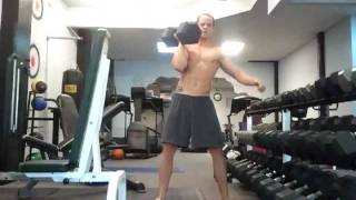 1 Arm Dumbbell Clean and Jerk