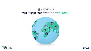 [VISA X 하나1Q페이] 해외 모바일 터치결제서비스를 소개합니다!