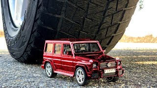 Experiment : Car Vs Mercedes G- class . Car Vs Gelendwagen