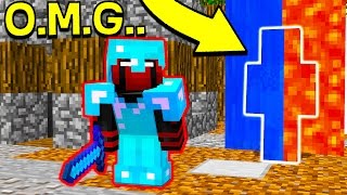 I CANT BELIEVE HE DIDN'T SEE ME... (Minecraft Trolling)
