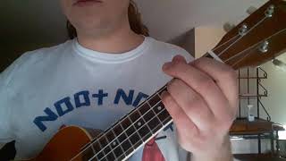 Bitch Lasagna on the Ukulele