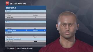 PATRICK VIEIRA FACE BUILD PES 2017