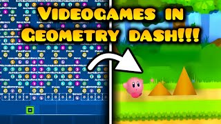 Top 10 Videogames remade in Geometry dash (Part 2)