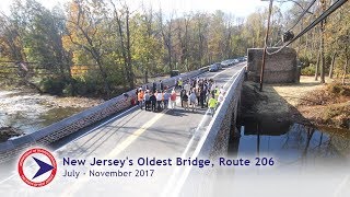 NJ Route 206 Bridge Construction Time-Lapse