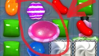 MIX Of UFO Candy + STRIPPED Candy | Candy Crush Saga Level 860