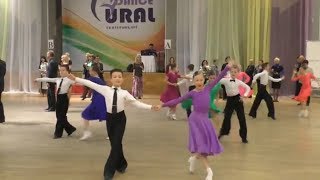 Бальные танцы Дети 2, 8 танцев, до D класса Самба, Ча-ча-ча, Румба, Джайв Dance Ural