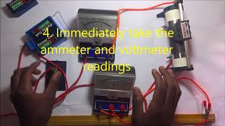 Experiment to verify Ohms law | experiment 2 by Kisembo Academy