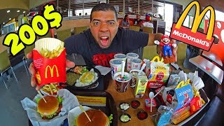 RETO EXTREMO: me COMO TODO el MENU DE MCDONALDS Colombia