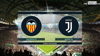 PES 2019 | Valencia vs Juventus FC | Full Match & Amazing Goals | Gameplay PC