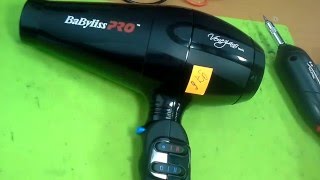 Как разобрать фен для волос Babyliss Pro Veneziano