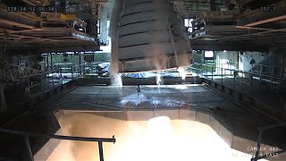 SLS RS-25 Engine Test, 28 April 2021