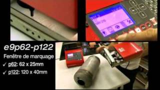 SIC marking e9-p122 и e9-p62 для ударно-точечной маркировки.