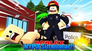 ROBLOX - NYPD POLICE OFFICER SIMULATOR!!!