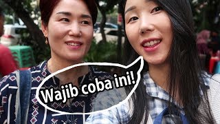 Hunting jajanan Indonesia dengan mama dari Korea
