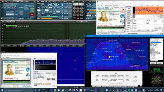 ISS SSTV, SDRplay RSP2 pro, SDRuno, Orbitron, 31/01/2020 15:00 UTC