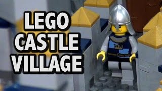 Gigantic LEGO Medieval Castle Village | Brickworld Chicago 2016