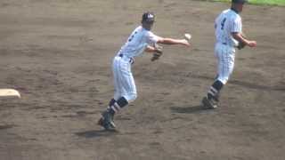 浦和学院シートノック　（2013年秋季県高校野球南部地区予選）