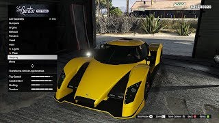 GTA 5 ONLINE DLC Overflod Autarch - UNRELEASED VEHICLES GAMEPLAY, CAR CUSTOMIZATION! (GTA 5 DLC)