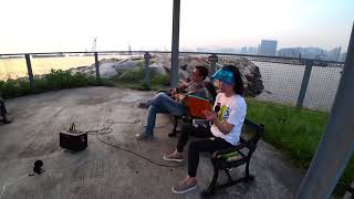 夕陽美景  明天會更好 -- Sunny & Maria --  西九龍文化中心 180825N