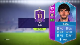 FIFA 18: 92 KAKA END OF AN ERA SBC COMPLETED CHEAPEST WAY!